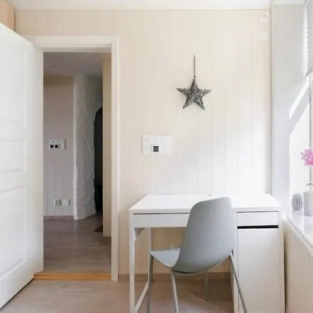 Dinbnb L Sea View I Balcony I Fireplace I Near Bryggen Apartment