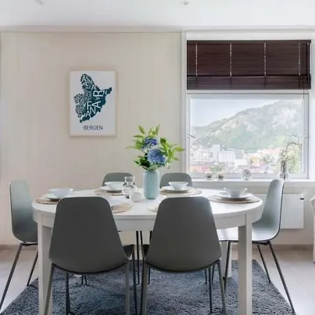 Appartamento Dinbnb L Sea View I Balcony I Fireplace I Near Bryggen Bergen
