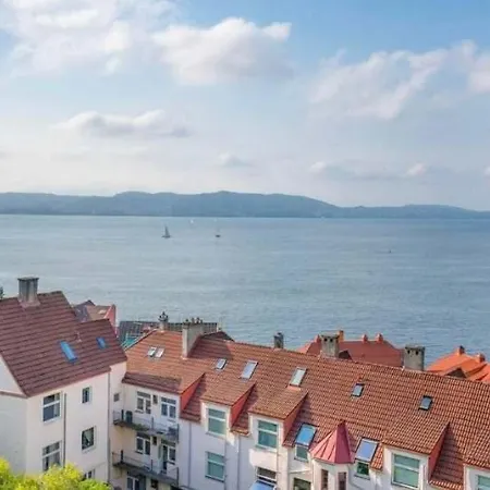 Dinbnb L Sea View I Balcony I Fireplace I Near Bryggen *